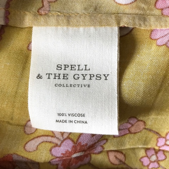 🥂SOLD SPELL THE GYPSY COLLECTIVE Portobello Robe - Picture 15 of 15